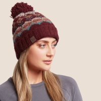 Sherpa Lahan Hat BEET RED