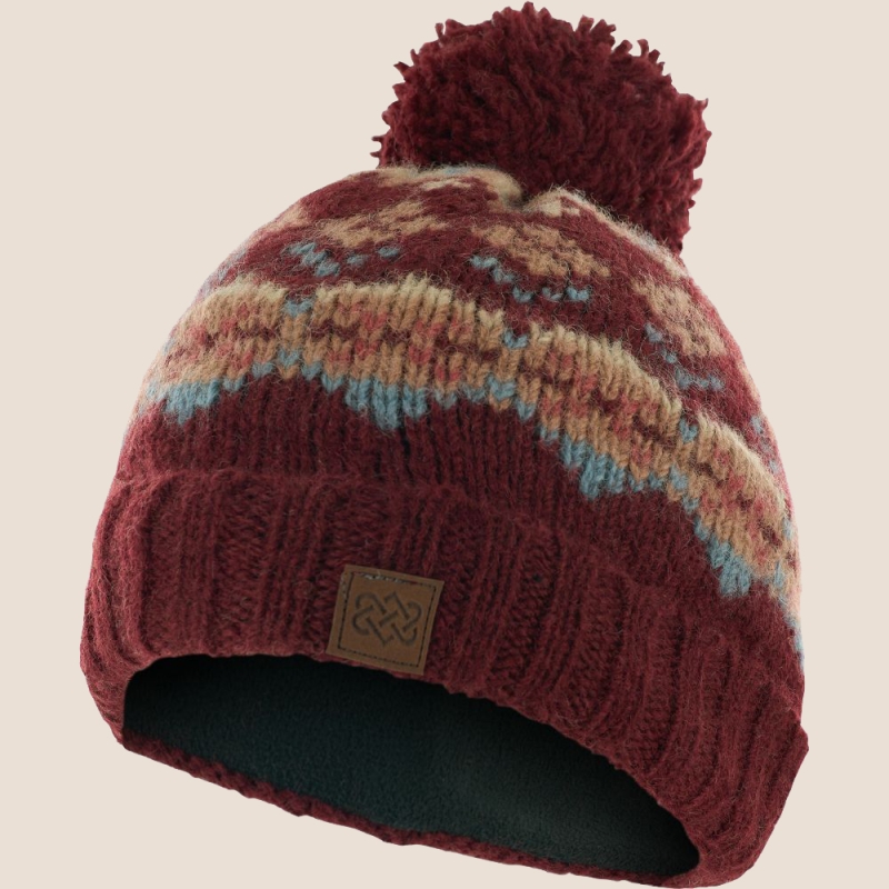 Sherpa Lahan Hat BEET RED