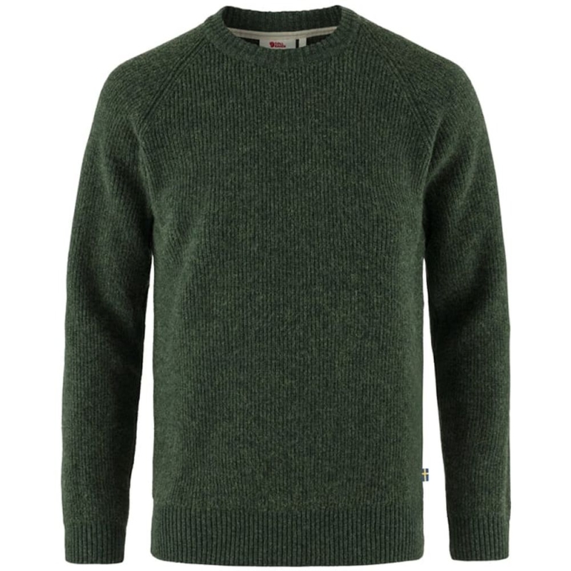 Fjällräven Övik Rib Sweater Deep Forest