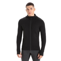 Icebreaker Quantum III LS Zip Hood Black