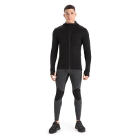 Icebreaker Quantum III LS Zip Hood Black