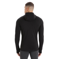 Icebreaker Quantum III LS Zip Hood Black