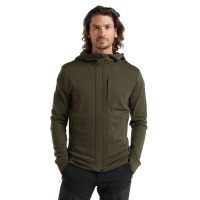Icebreaker Quantum III LS Zip Hood Loden