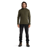 Icebreaker Quantum III LS Zip Hood Loden