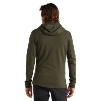 Icebreaker Quantum III LS Zip Hood Loden