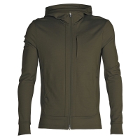 Icebreaker Quantum III LS Zip Hood Loden