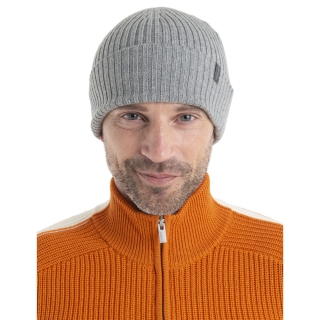 Icebreaker Rixdorf Cuff Beanie Metro Heather
