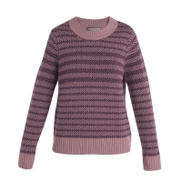 Icebreaker Waypoint Crewe Sweater Women's Crystal/Nightshade