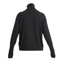 Icebreaker MerinoFine Luxe High Neck Sweater Women's Black