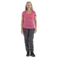 Icebreaker Sphere II SS Scoop Tee Women's Tempo Heather