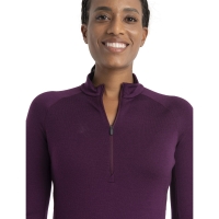 Icebreaker 260 Granary LS Half Zip Dress Women's Nightshade