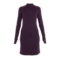 Icebreaker 260 Granary LS Half Zip Dress Women's Nightshade
