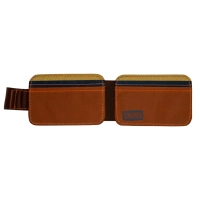Chums Bandit Bi Fold Wallet Or/Navy/Tan