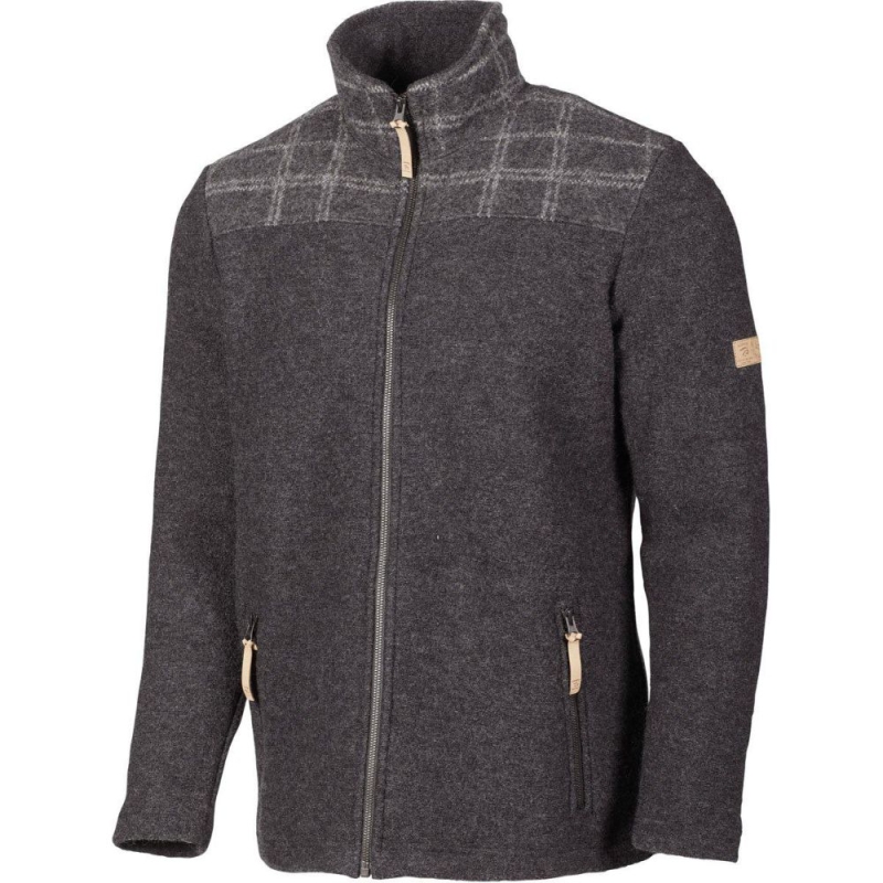 Ivanhoe GY Lumber jacket Graphite Marl