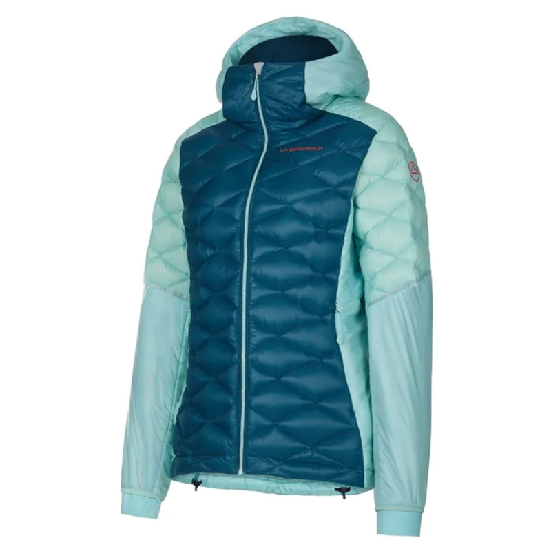 La Sportiva Aiguille Down Jkt Women's Storm Blue/ Iceberg