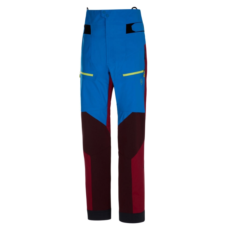 La Sportiva Supercouloir GTX Pro Pant Electric Blue/ Sangria