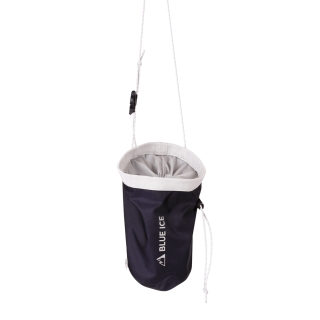 Blue Ice Sender Chalkbag Black Iris