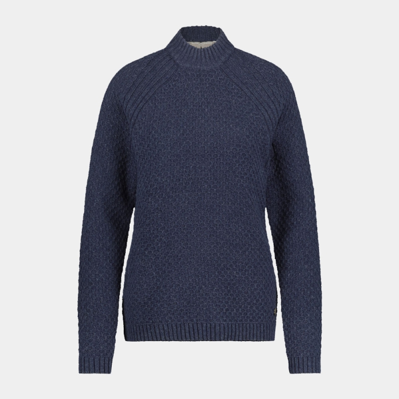 Royal Robbins Westlands Mock Neck Women's Deep Blue