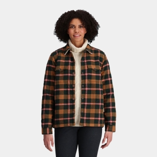 Royal Robbins Snowcap Lined Flannel L/S Women's Pine Grove Pinecrest Pld