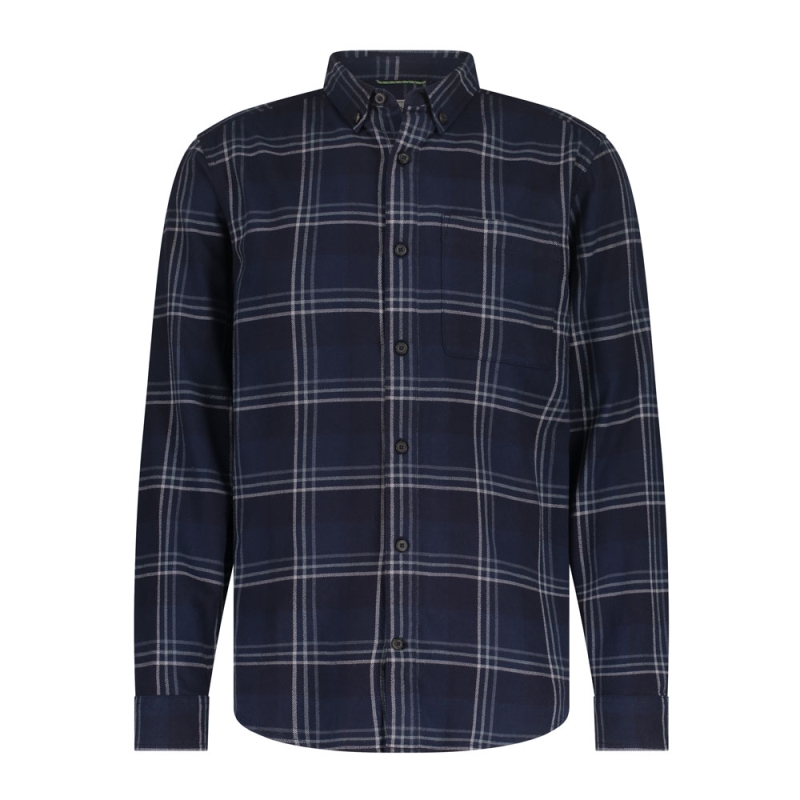 Royal Robbins Lieback Organic Cotton Flannel L/S Naval Timbercove Pld