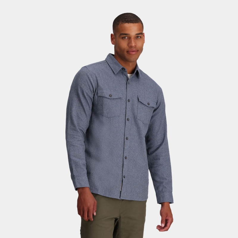 Royal Robbins Bristol Organic Cotton Twill L/S Sea