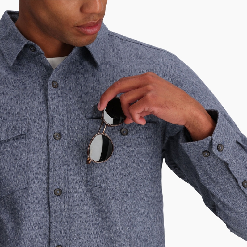 Royal Robbins Bristol Organic Cotton Twill L/S Sea
