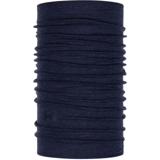 Buff Merino Midweight Melange Night Blue