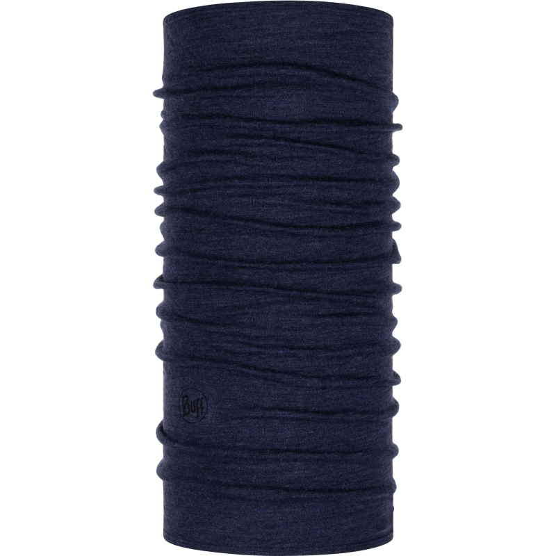 Buff Merino Midweight Melange Night Blue