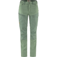 Fjällräven Abisko Midsummer Zip Off Trousers Women's Jade Green-Patina Green