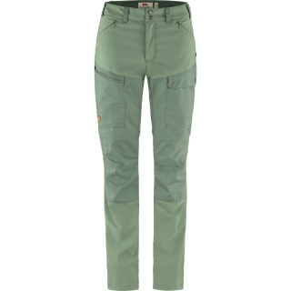 Fjällräven Abisko Midsummer Zip Off Trousers Women's Jade Green-Patina Green