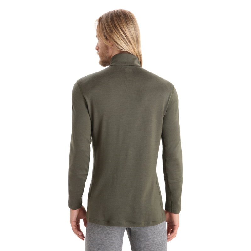 Icebreaker 260 Tech LS Half Zip Loden