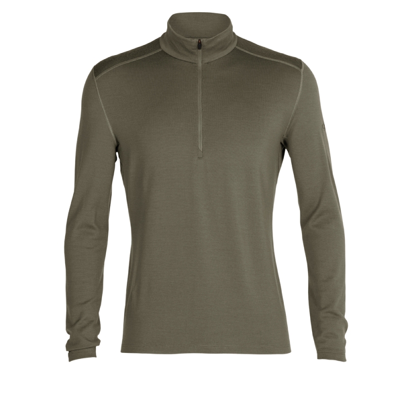 Icebreaker 260 Tech LS Half Zip Loden