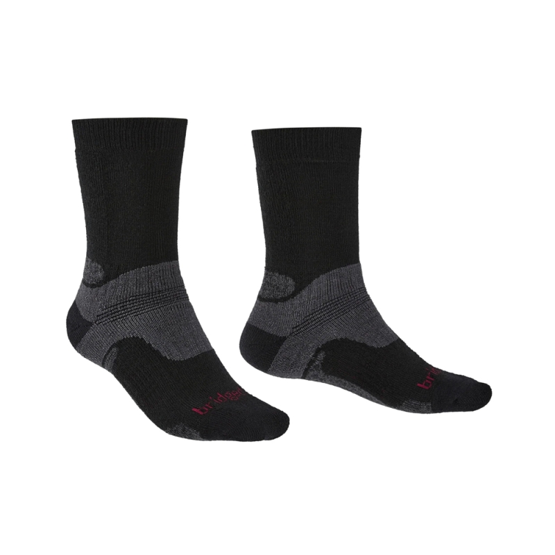 Bridgedale Midweight Merino Performance Boot XL Black (846)