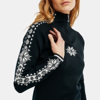 Dale Geilo Sweater Women's Black Offwhite