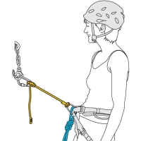 Petzl Connect Adjust Blue