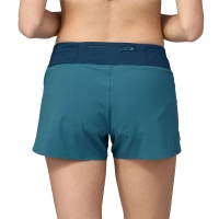 Patagonia Strider Pro Shorts - 3 1/2 in. Women's Wavy Blue
