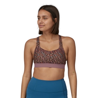 Patagonia Switchback Sports Bra Women's Intertwined Hands: Evening Mau