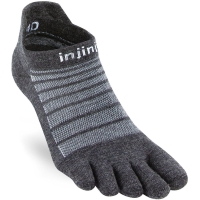 Injinji Run Lightweight No-Show Wool Slate