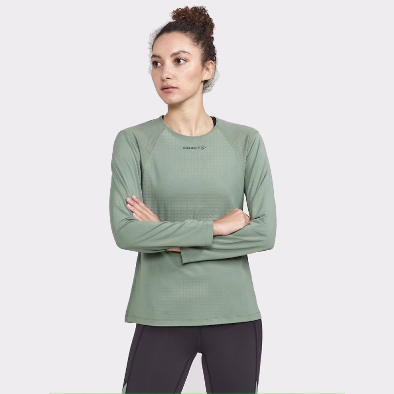 Craft Adv Essence LS Tee Women's Thyme