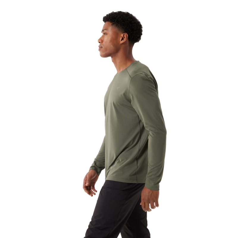 Arc'teryx Cormac Crew LS  Forage Heather II