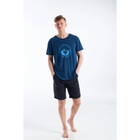 Devold Leira Merino 130 Tee Skidiver Dark
