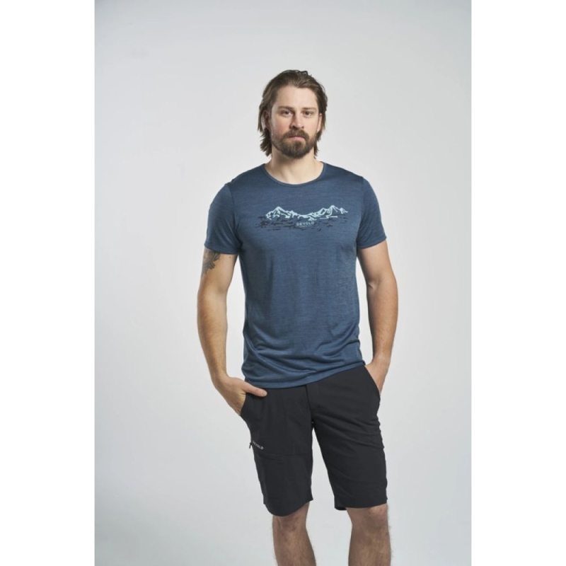 Devold Utladalen Merino 130 Tee  Flood