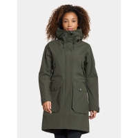 Didriksons Thelma Parka 10 Women's Deep Green