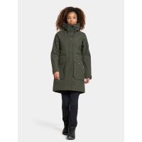 Didriksons Thelma Parka 10 Women's Deep Green