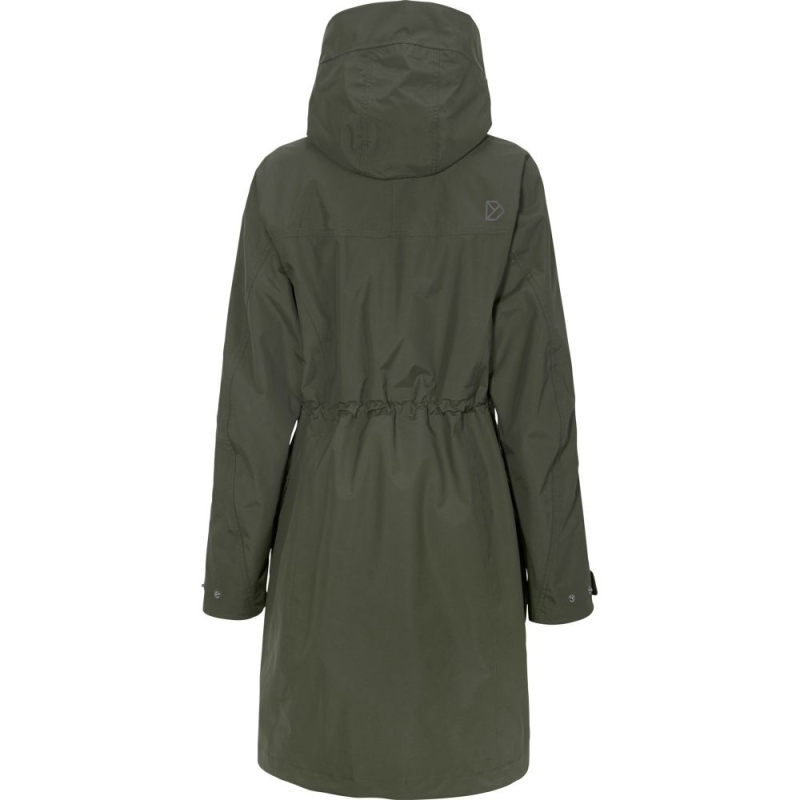Didriksons Thelma Parka 10 Women's Deep Green