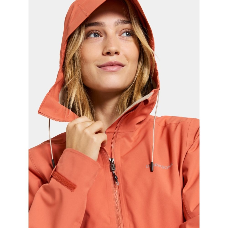 Didriksons Bea Parka 6 Women's Brique red