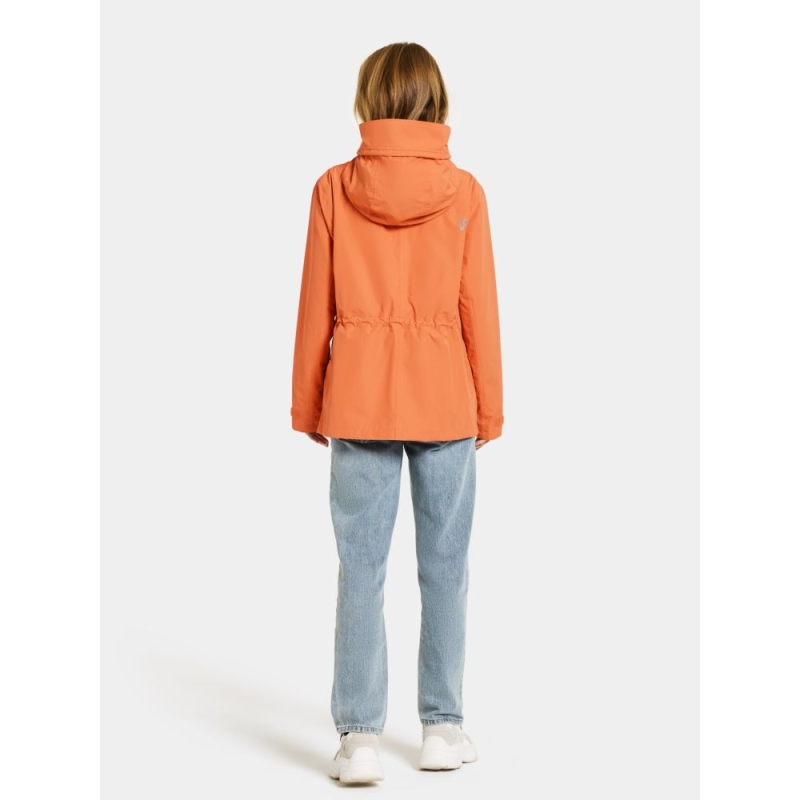 Didriksons Turvi Jacket Women's Faded Brique