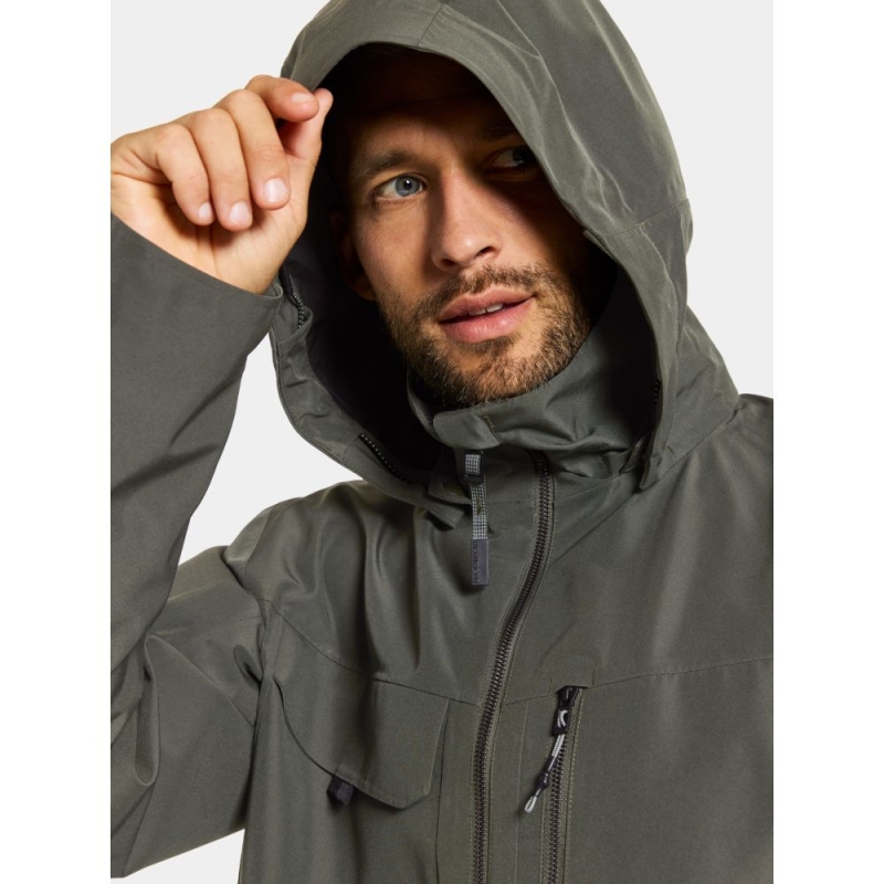 Didriksons Aston USX Jacket 5 Deep Green