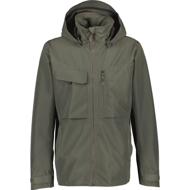 Didriksons Aston USX Jacket 5 Deep Green