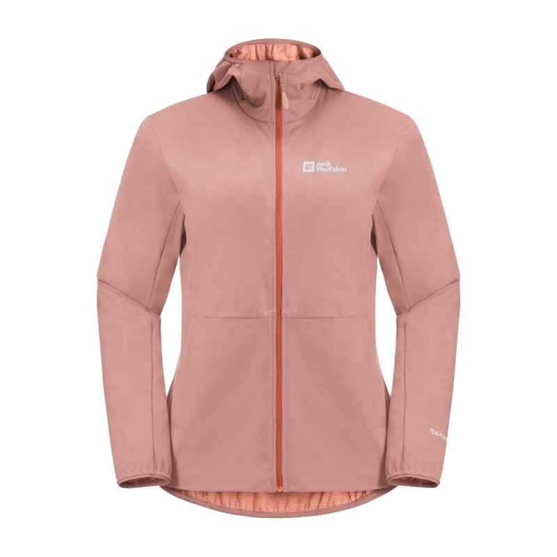 Jack Wolfskin Feldberg Hoody Women's rose dawn